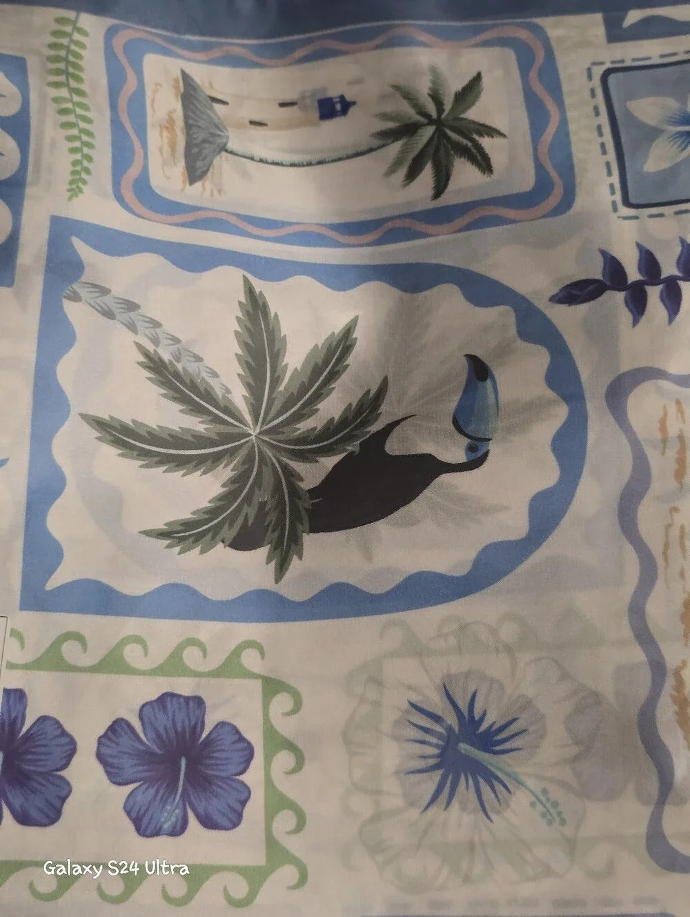 Tropical Beach Theme Scarf NEW